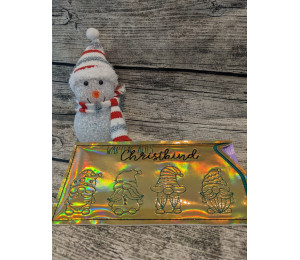 ADVENTSKALENDER 11. Dezember -10 Hüllen Weihnachten Line Art inkl. Blanko